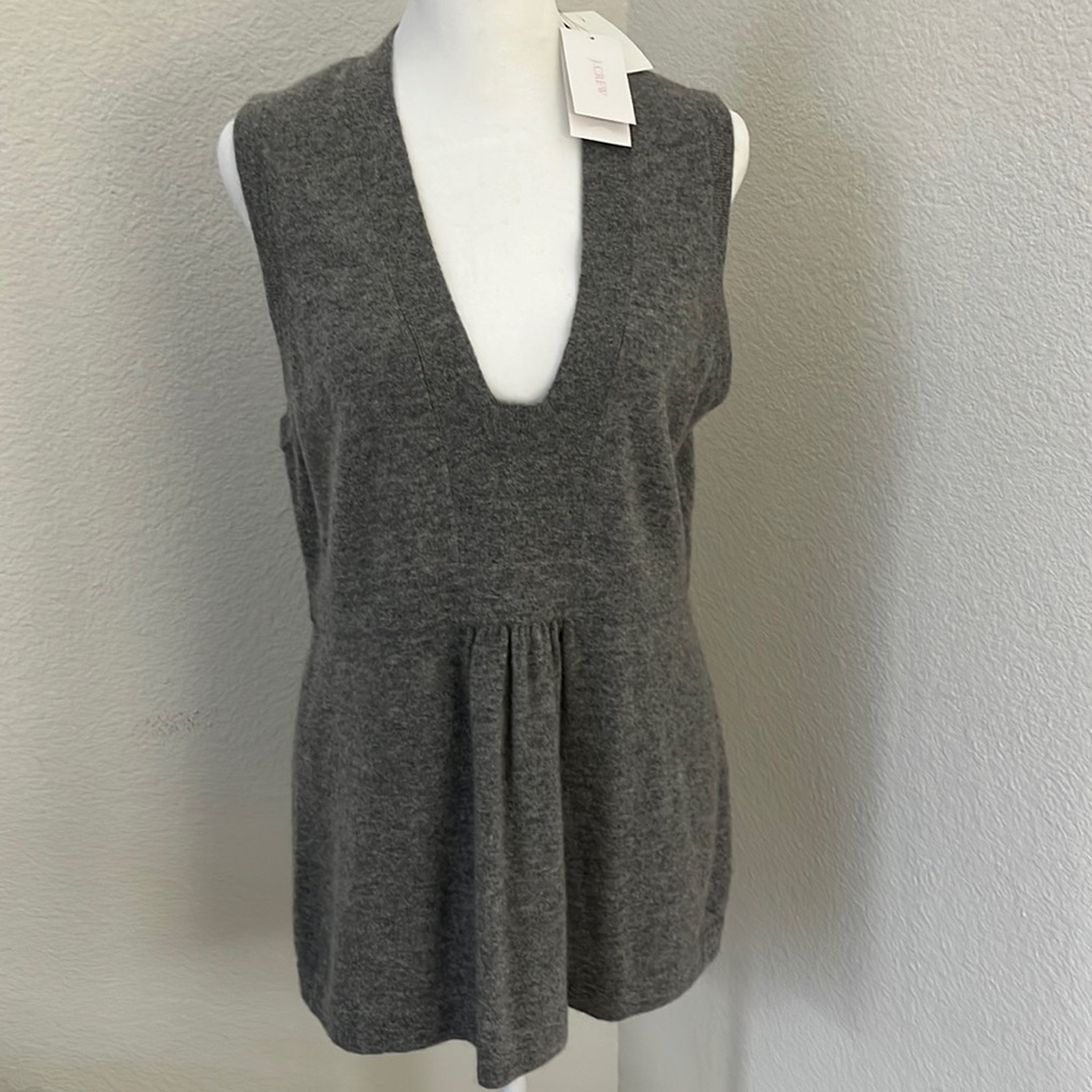 J.Crew Preferita sleeveless blouse
